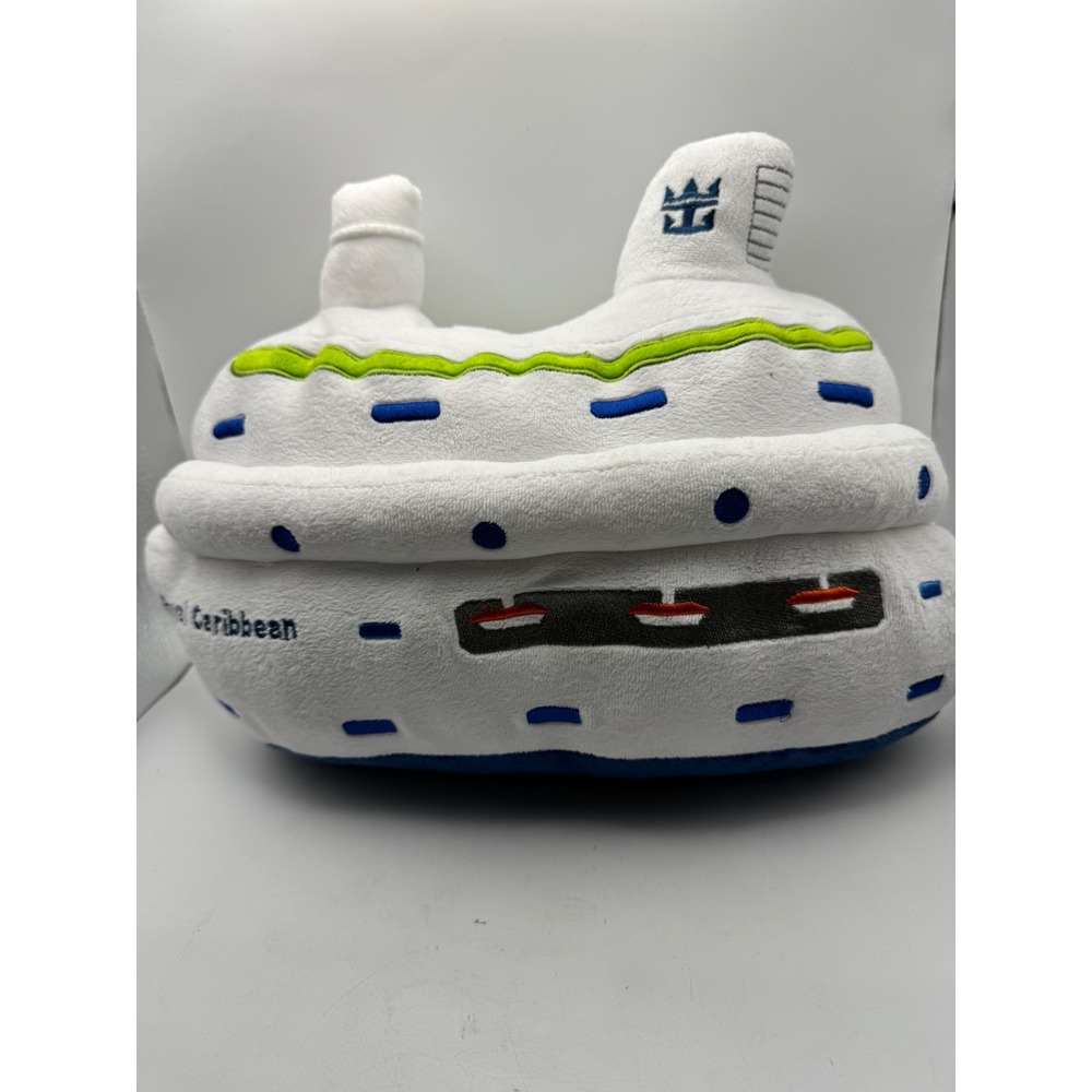 Royal Caribbean Plush Cruise‎ Ship Toy Pillow Stuffed Animal Souvenir